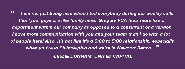 A leading RIA’s perspective on working with a top financial PR firm Leslie Dunham Quote