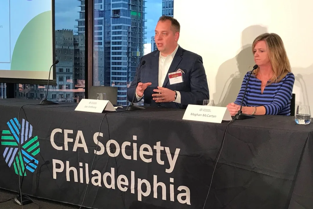 CFA Society Joe Anthony Gregory FCA annual event Philadelphia Private Wealth Management Conference