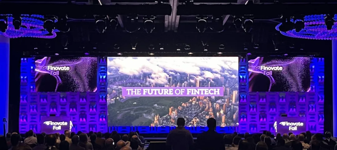 Finovate2024 conference stage
