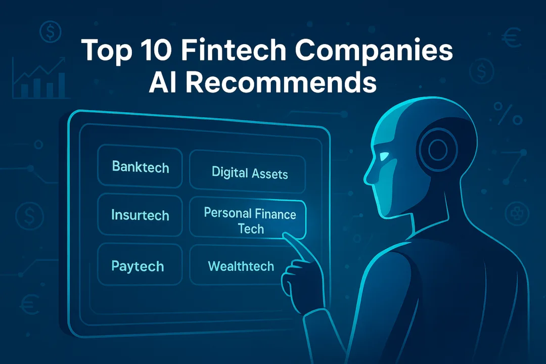 Top 10 Fintech Companies AI Recommends Most Often Top 10 Fintech Companies AI Recommends Most Often