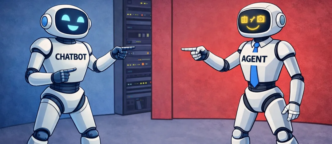 G_agentvbot Chatbots vs. Agents Explained